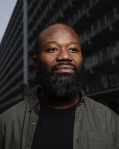 Portret Jerry Afriyie door Eric Smits